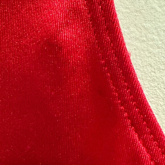 VTG 80s Body Wrappers XS Deadstock Red Unitard Dance Leotard Catsuit Cosplay - Picture 6 of 14